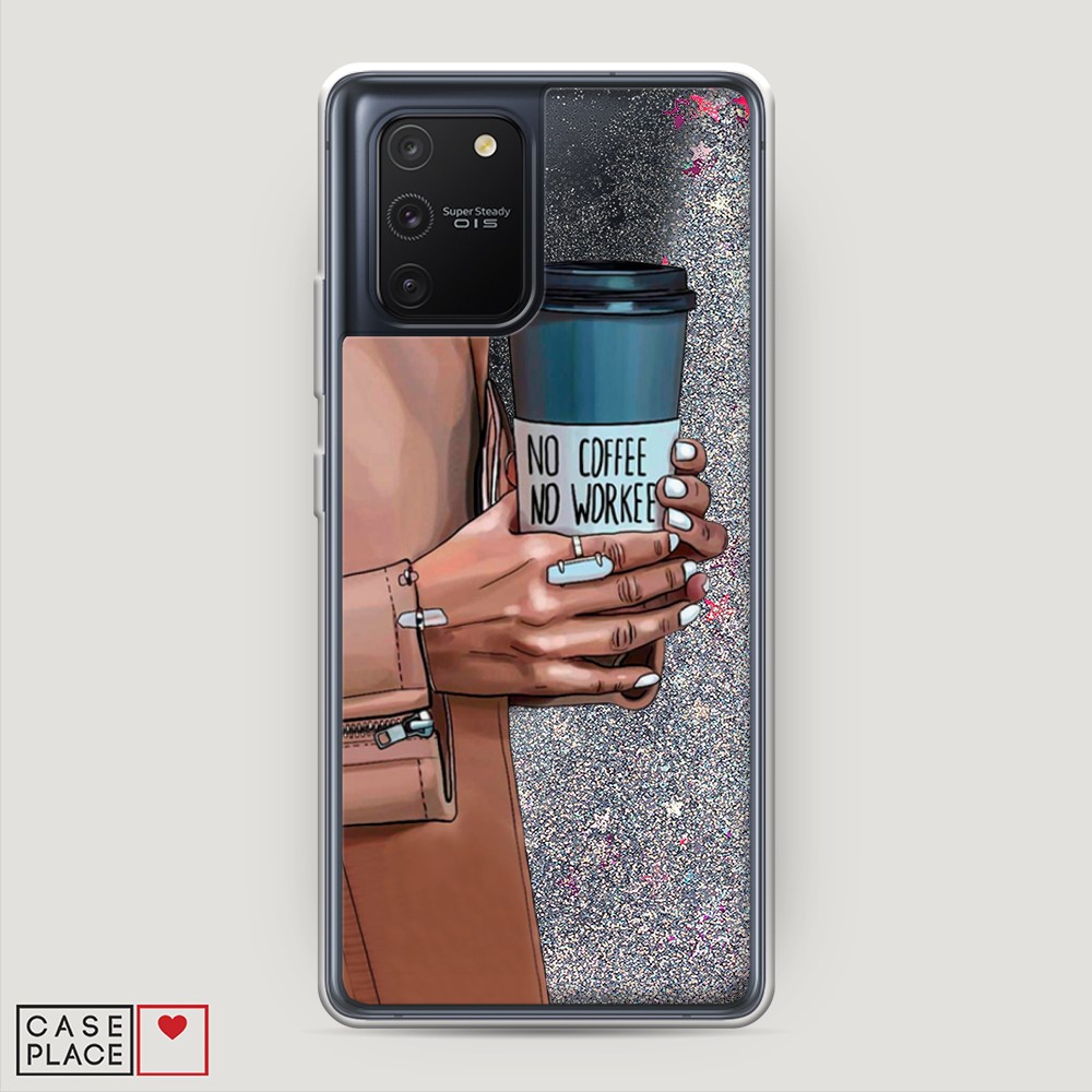 

Чехол Awog на Samsung Galaxy A91/S10 Lite "No coffee", Разноцветный, 29991-1