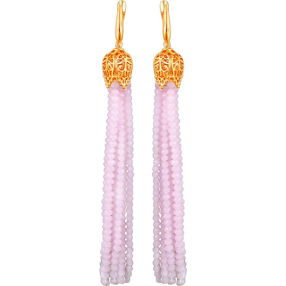 

Серьги женские из серебра Эстет 01С2511171А-21, swarovski, 01С2511171А-21