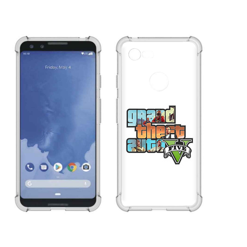 

Чехол MyPads Tocco для Google Pixel 3 ГТА, Прозрачный, Tocco