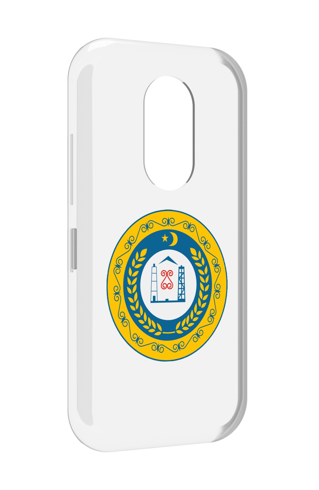 

Чехол MyPads герб-чечня для Doogee S61 / S61 Pro, Прозрачный, Tocco