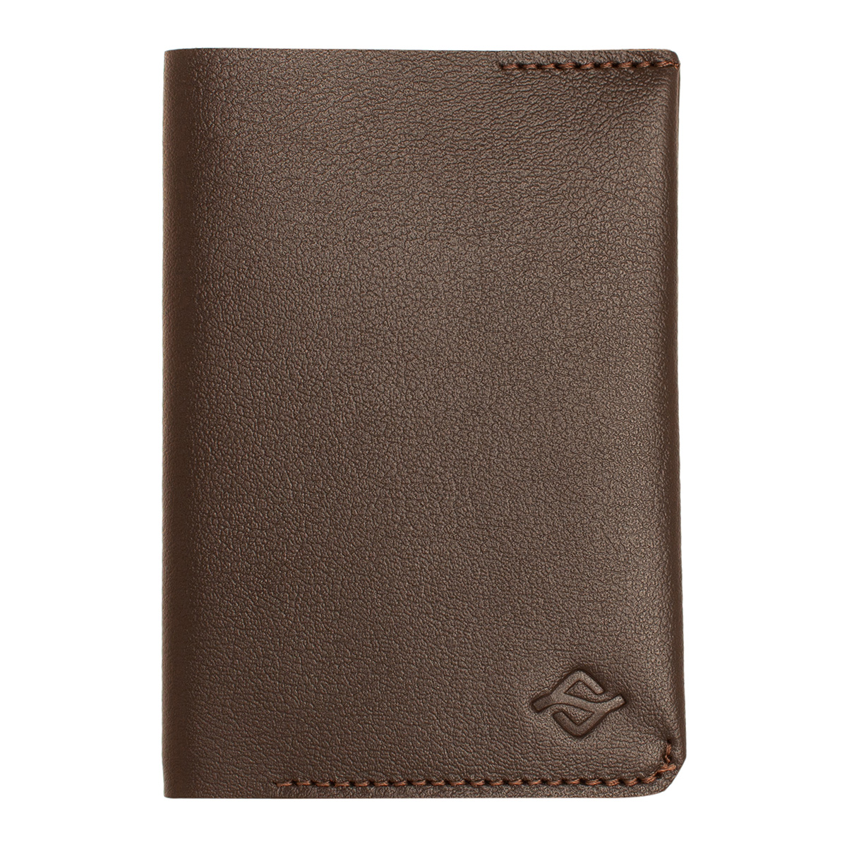 Обложка для паспорта мужская Lakestone 101201/BR коричневая
