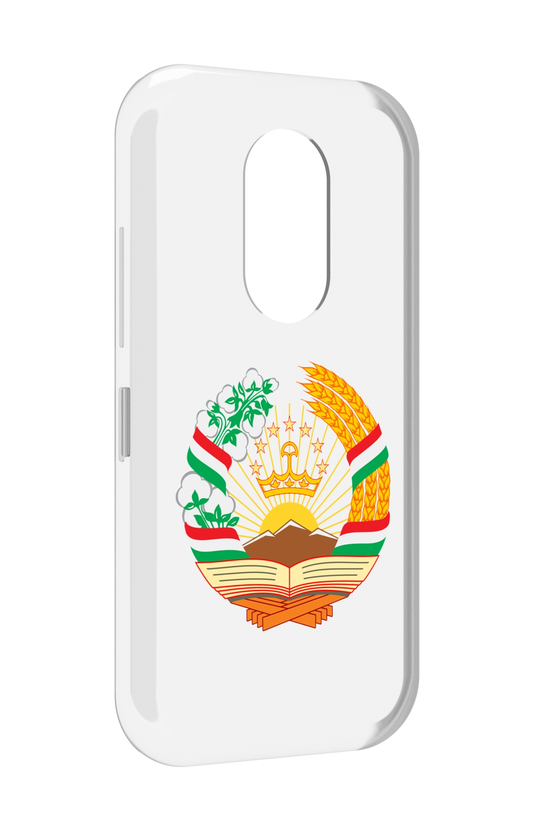 

Чехол MyPads герб-таджикистана для Doogee S61 / S61 Pro, Прозрачный, Tocco