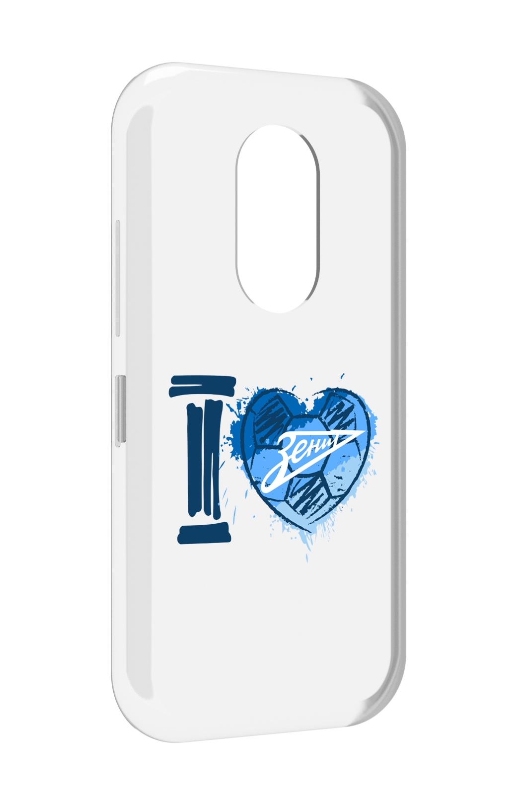 

Чехол MyPads ФК я люблю зенит для Doogee S61 / S61 Pro, Прозрачный, Tocco
