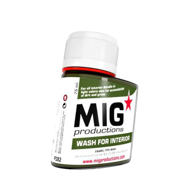 фото Migp282 смывка wash for interior 75ml mig productions