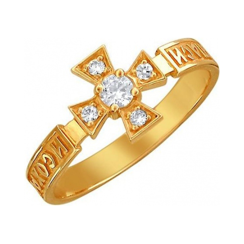 

Кольцо из серебра р. , Эстет 01К156915А, фианит, 01К156915А