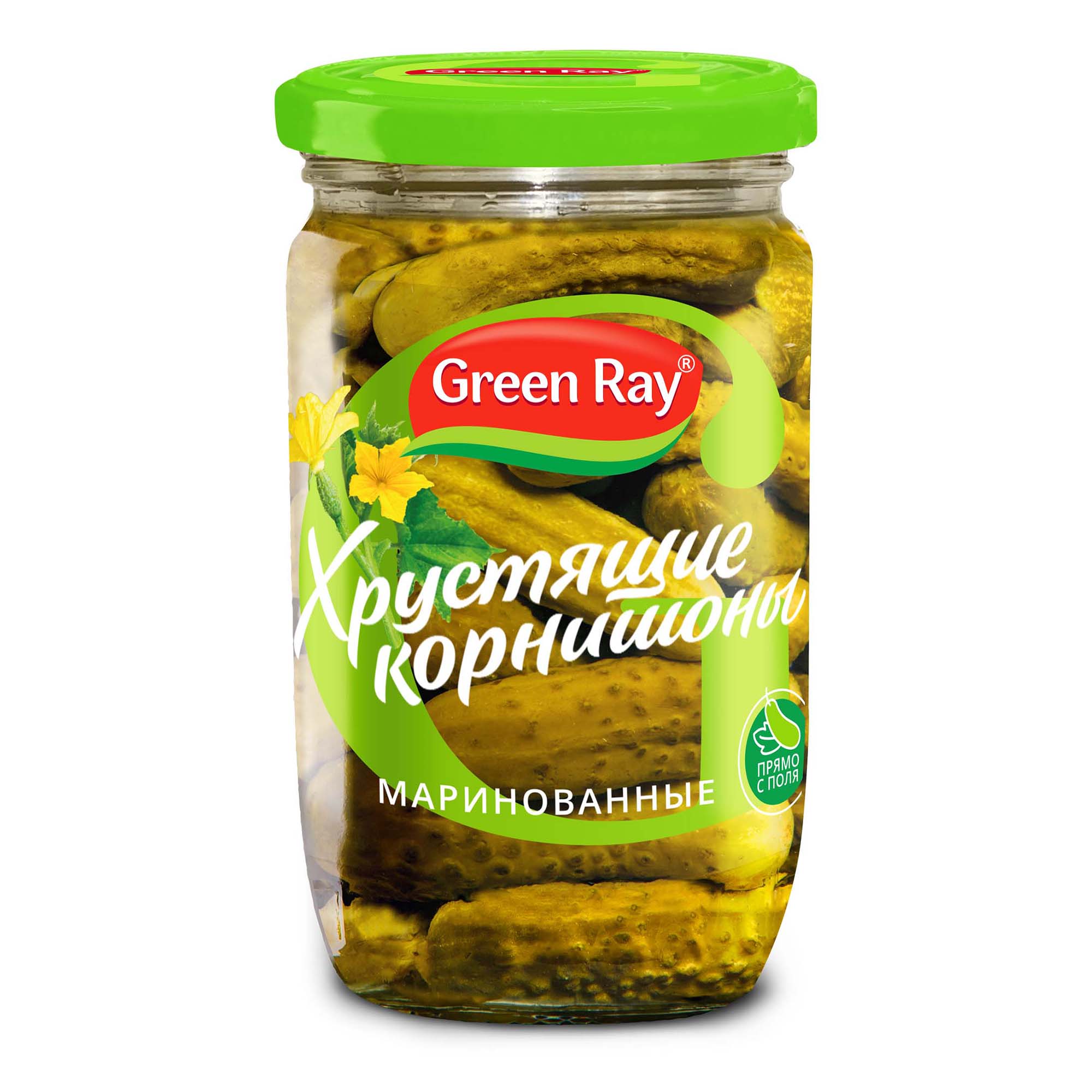 Корнишоны Green Ray деликатесные маринованные 720 мл