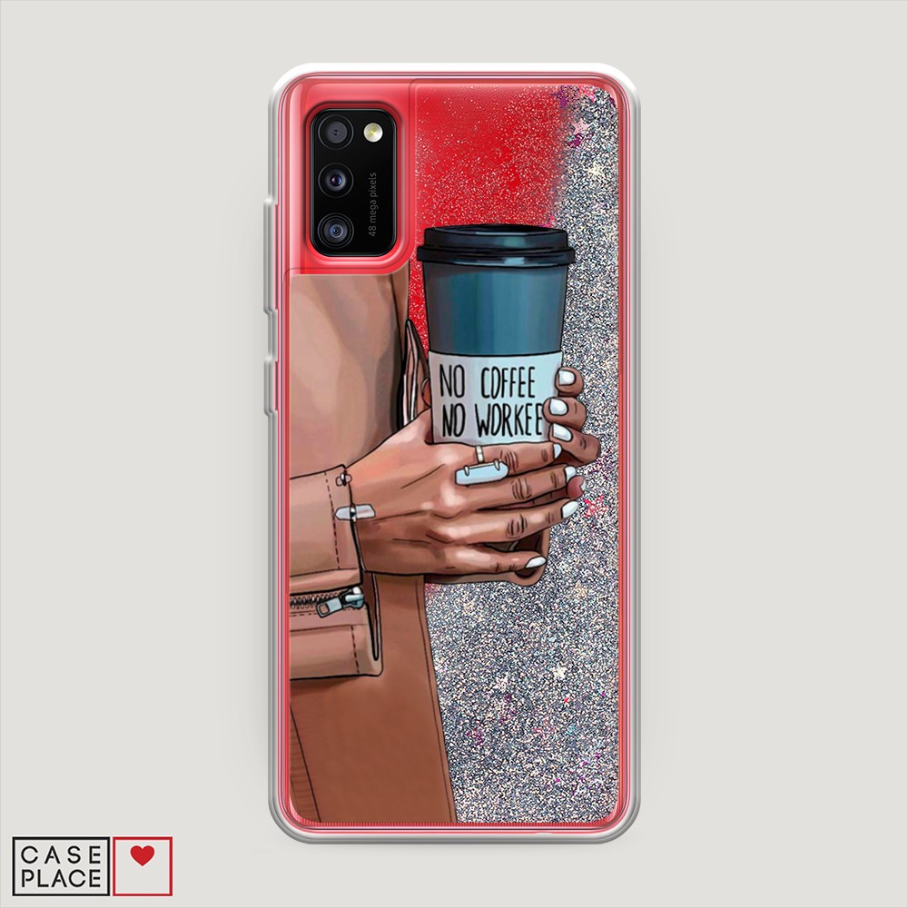

Чехол Awog на Samsung Galaxy A41 / Самсунг A41 "No coffee", Разноцветный, 2100491-1
