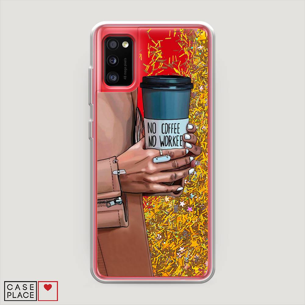 

Чехол Awog на Samsung Galaxy A41 / Самсунг A41 "No coffee", Разноцветный, 2100490-1