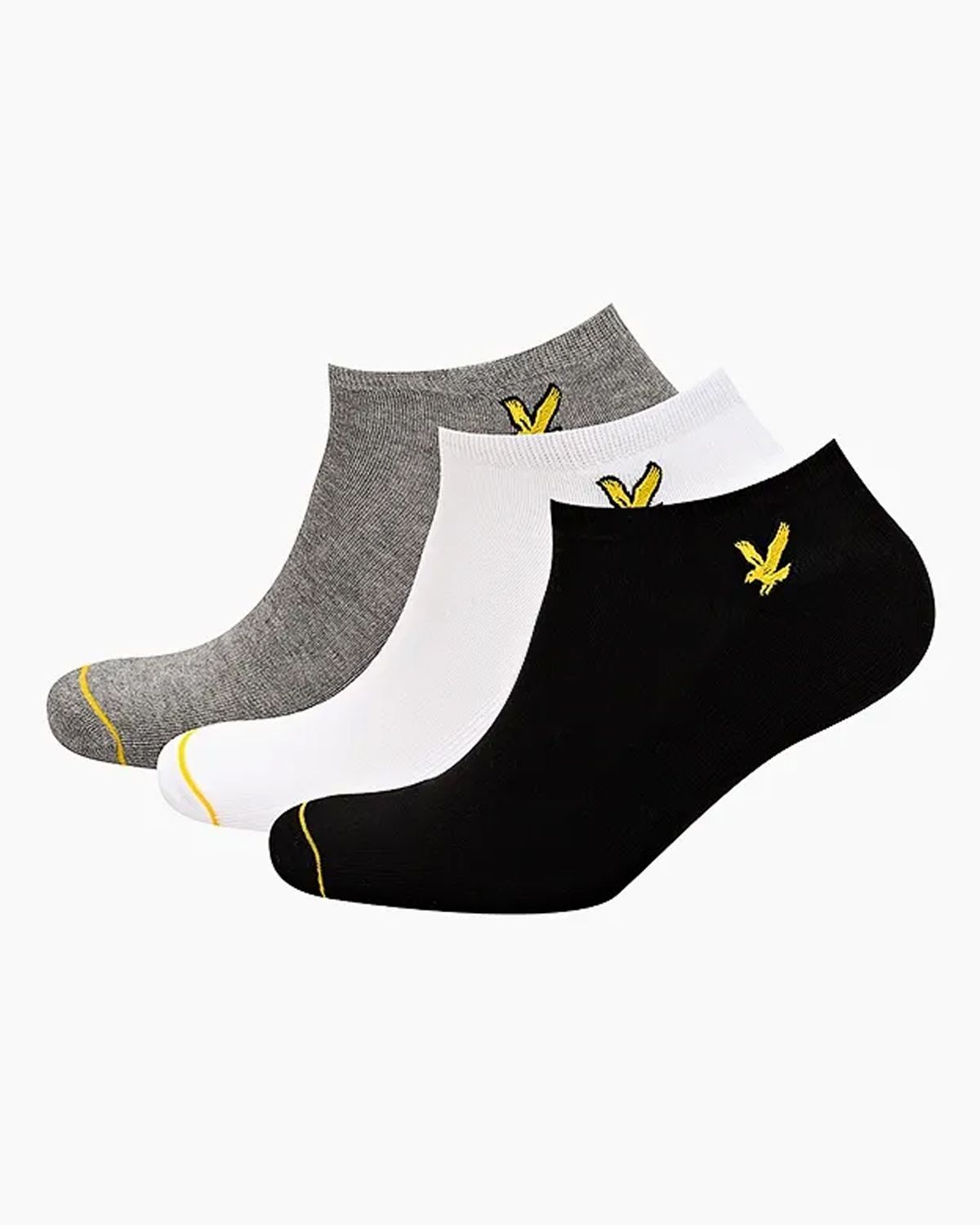 Комплект носков мужских Lyle&Scott ROSS белых 1SZ