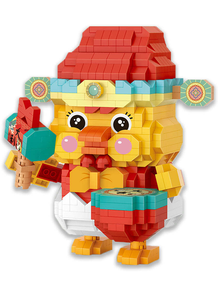 фото Конструктор loz утенок чук 810 дет. № 9274 duckling chook mini blocks