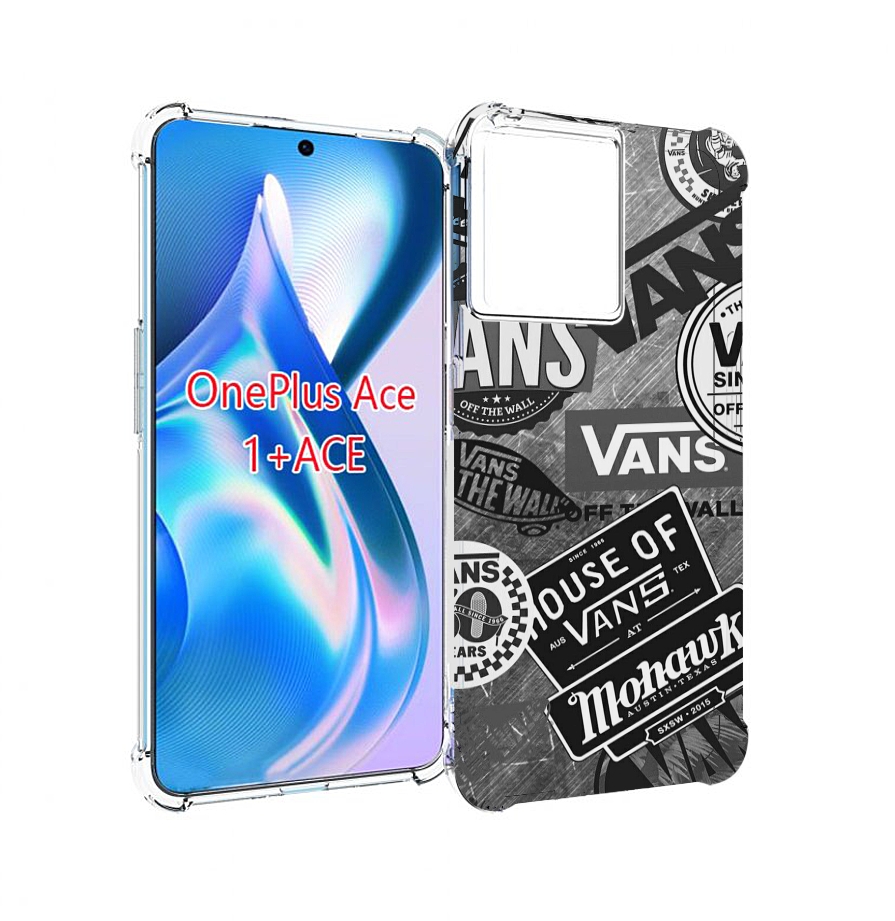 

Чехол MyPads Ванс-постер для OnePlus Ace, Прозрачный, Tocco