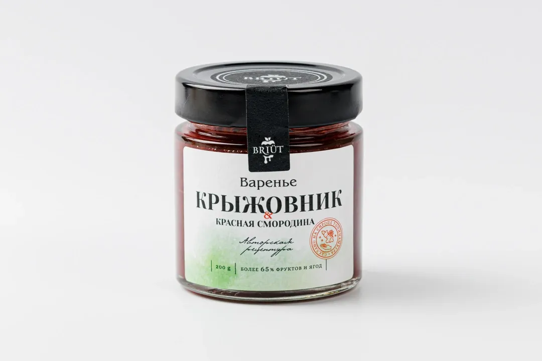 

Варенье ВкусВилл из крыжовника-красной смородины 200 г