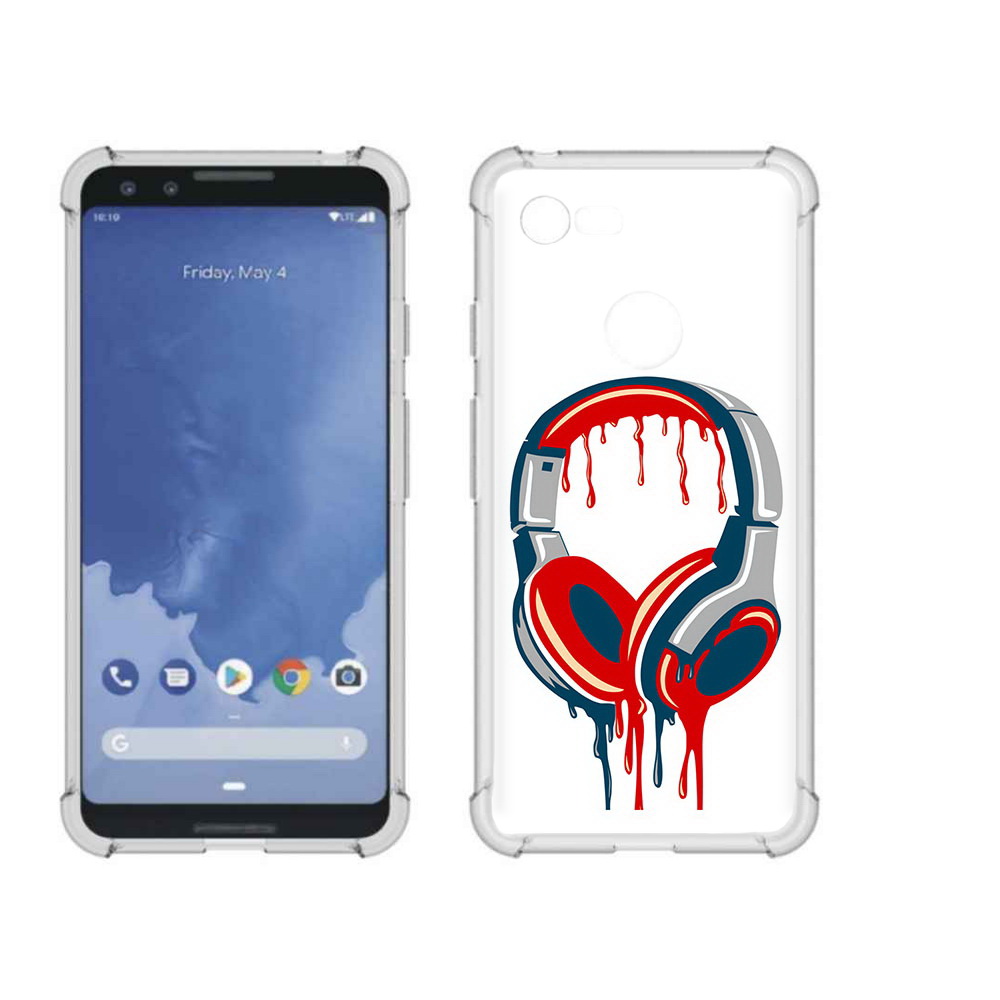 

Чехол MyPads Tocco для Google Pixel 3 не делай громко, Прозрачный, Tocco