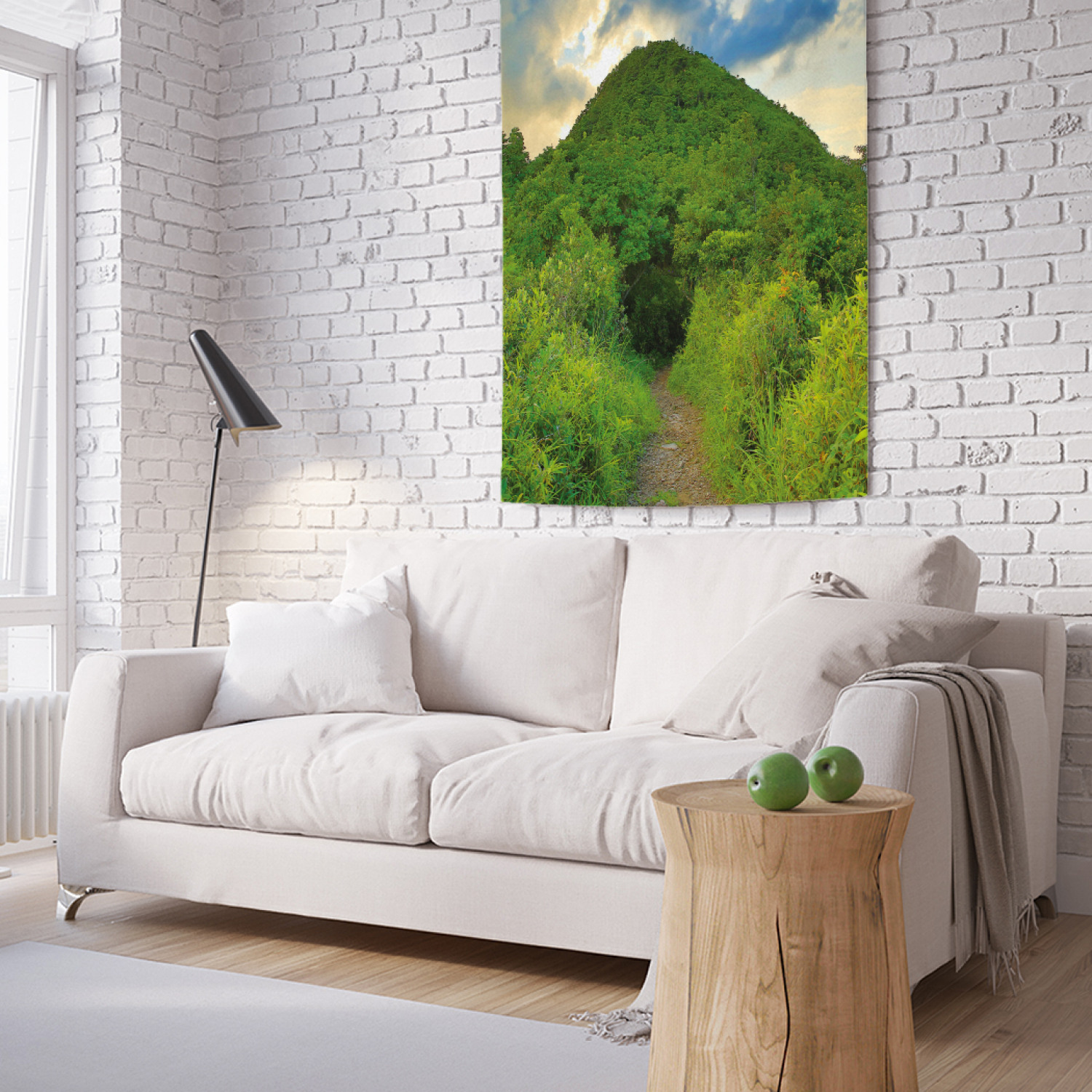 

Вертикальное фотопанно на стену JoyArty Красочный лес 100x150 см, Красочный лес