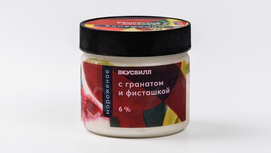 Мороженое сливочное Аморе гранат-фисташки БЗМЖ 300 г 460₽