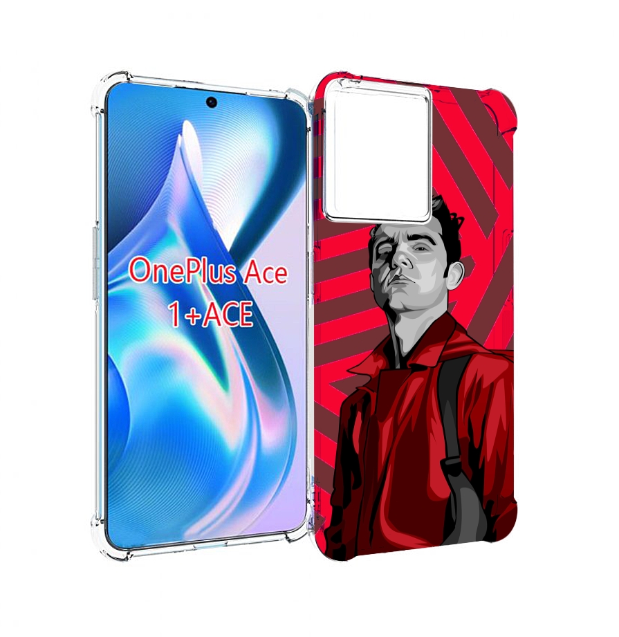 

Чехол MyPads Берлин-бумажный-дом для OnePlus Ace, Прозрачный, Tocco