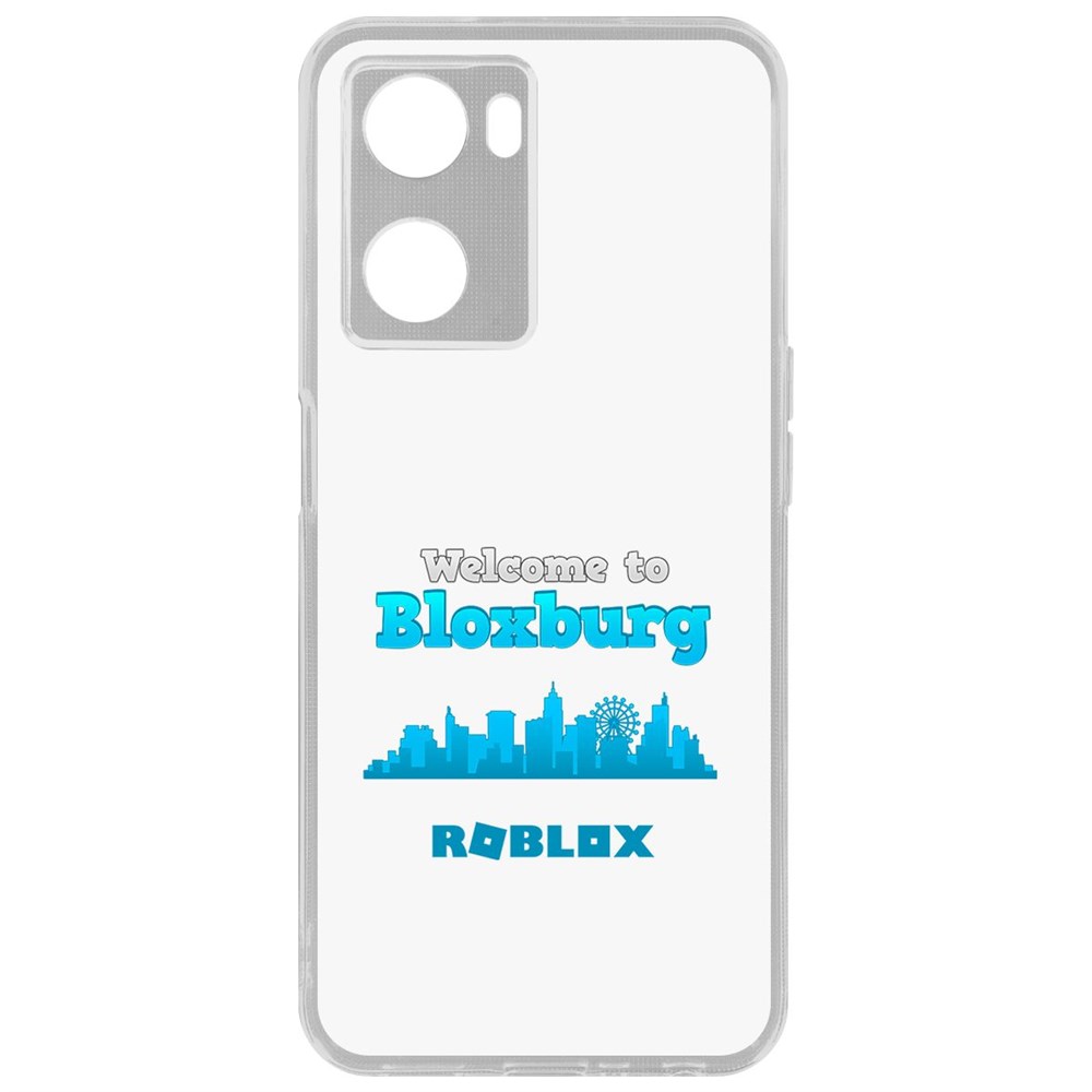 

Чехол Roblox-Блоксбург для Oppo A57s, Прозрачный