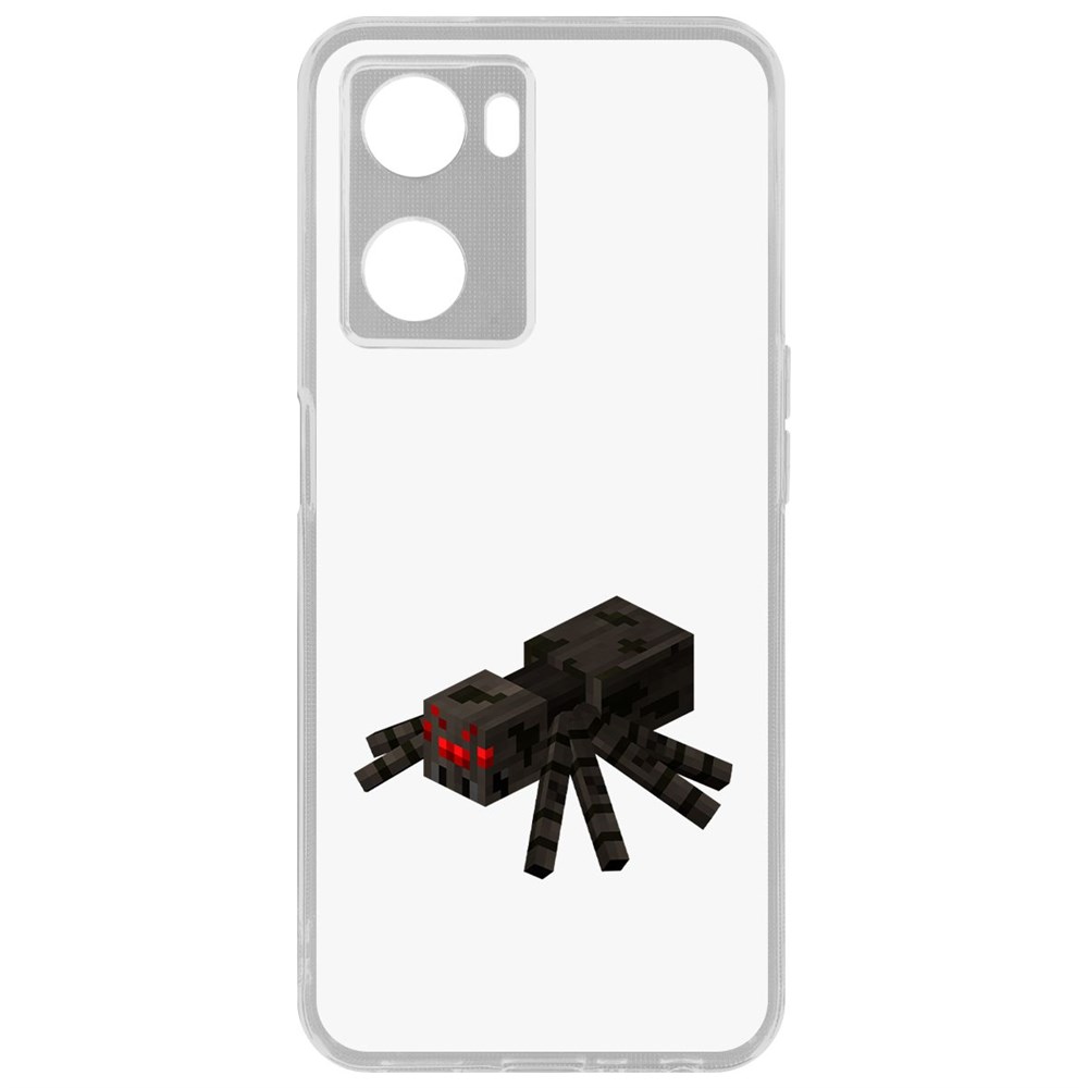 

Чехол Minecraft-Паук для Oppo A57s, Прозрачный
