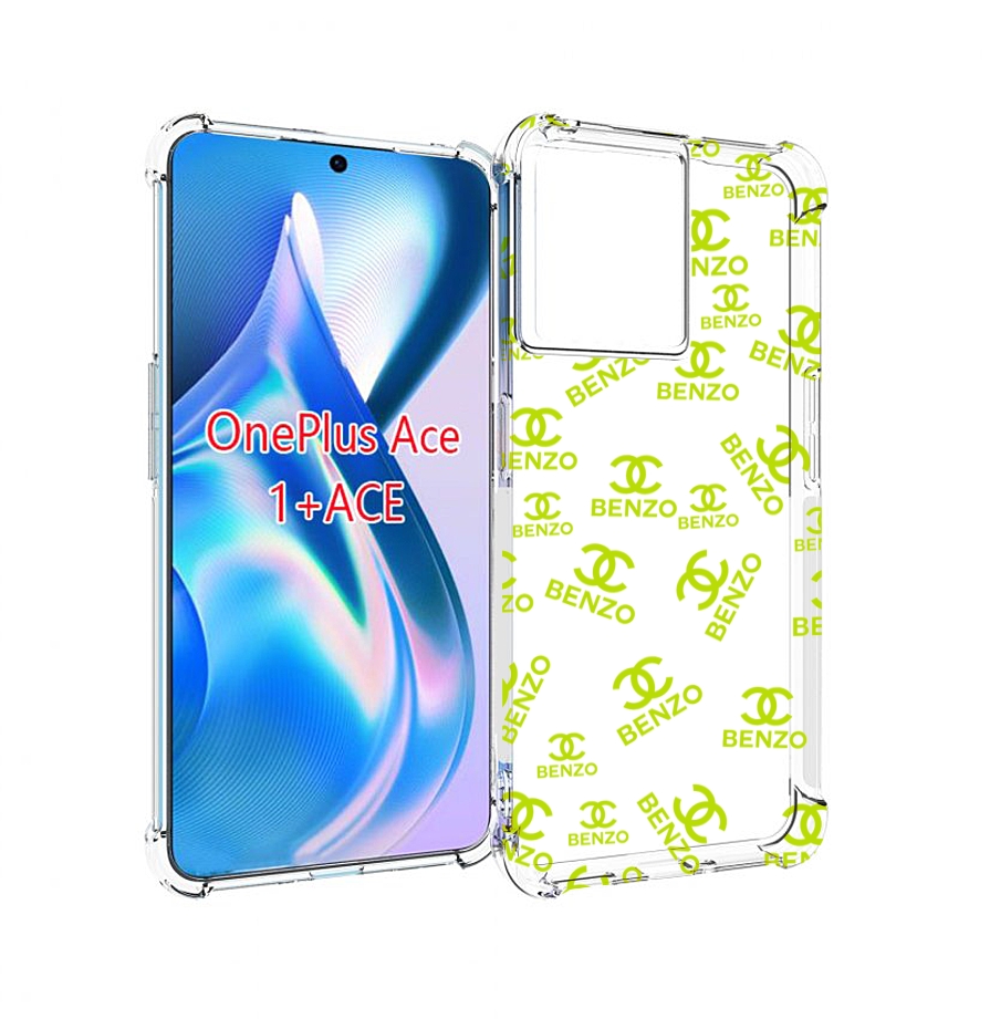 

Чехол MyPads Белый-Бензо для OnePlus Ace, Прозрачный, Tocco