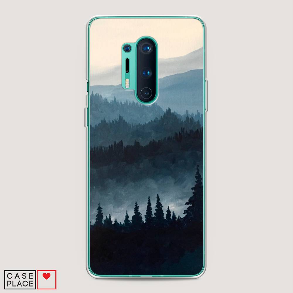 

Чехол Awog на OnePlus 8 Pro / ВанПлас 8 Pro "Туманные горы", Бежевый;серый;черный, 151050-4