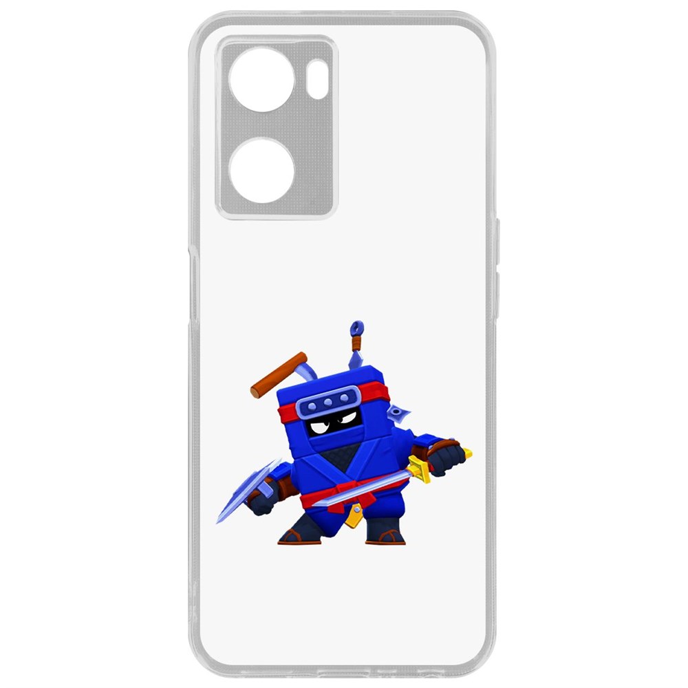 

Чехол Brawl Stars-Ниндзя Эш для Oppo A57s, Прозрачный