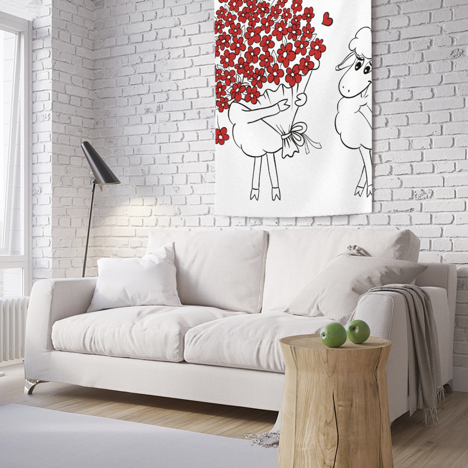 

Вертикальное фотопанно на стену JoyArty Это есть любовь 100x150 см, Это есть любовь