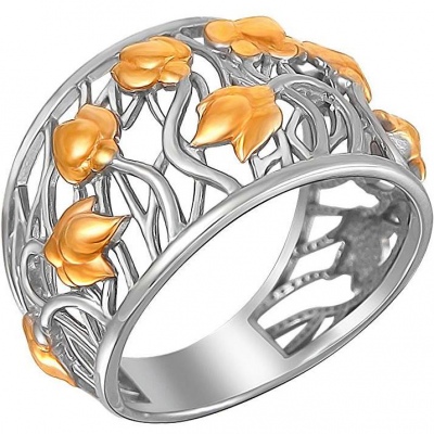 

Кольцо из серебра р. 18 Эстет 01К0510923АР, 01К0510923АР