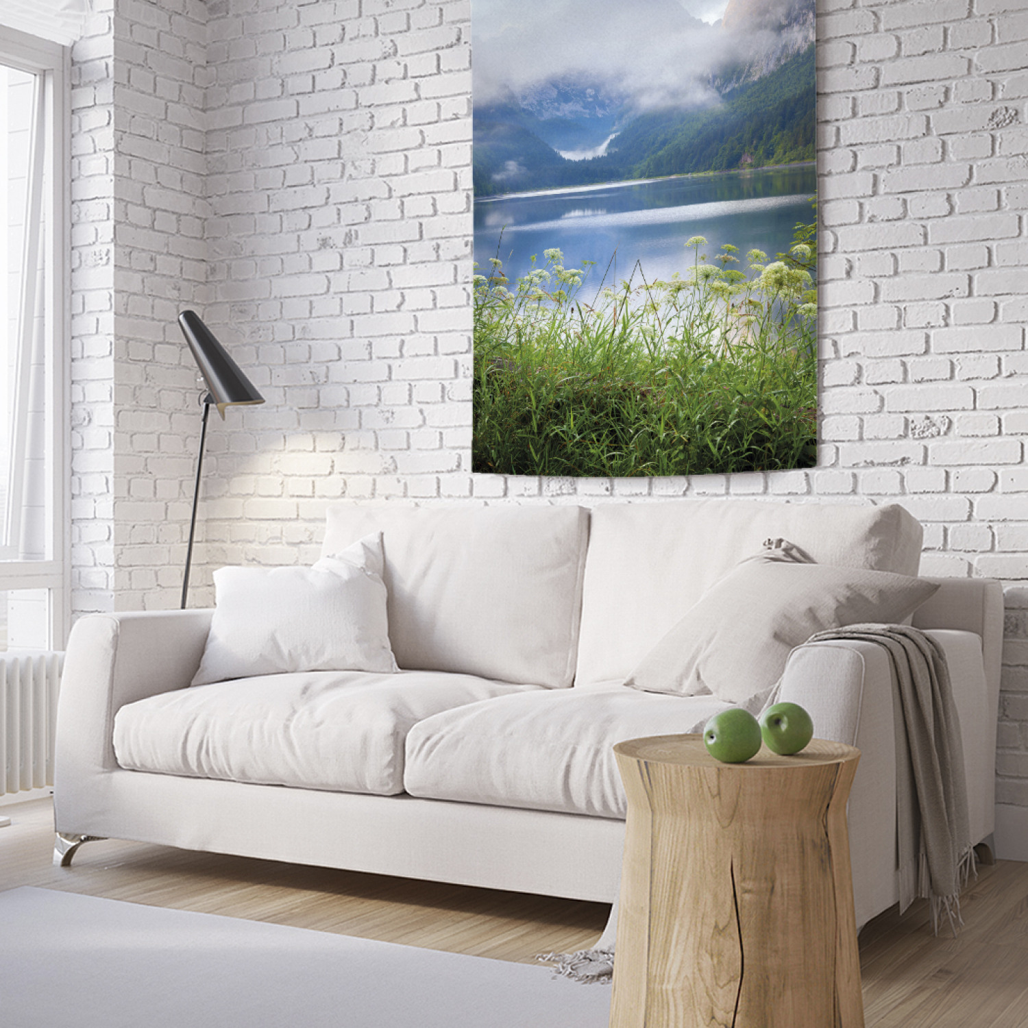 

Вертикальное фотопанно на стену JoyArty Туманы в низинах 100x150 см, Туманы в низинах