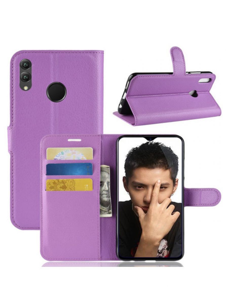 

Brodef Wallet Чехол книжка кошелек для Honor 8X черный