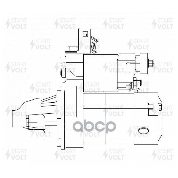 

Lst 2305_стартер! 12v 1.2kw 9t Toyota Auris/Avensis/Verso 1.6-2.0i 09> STARTVOLT арт. LST2, LST2305