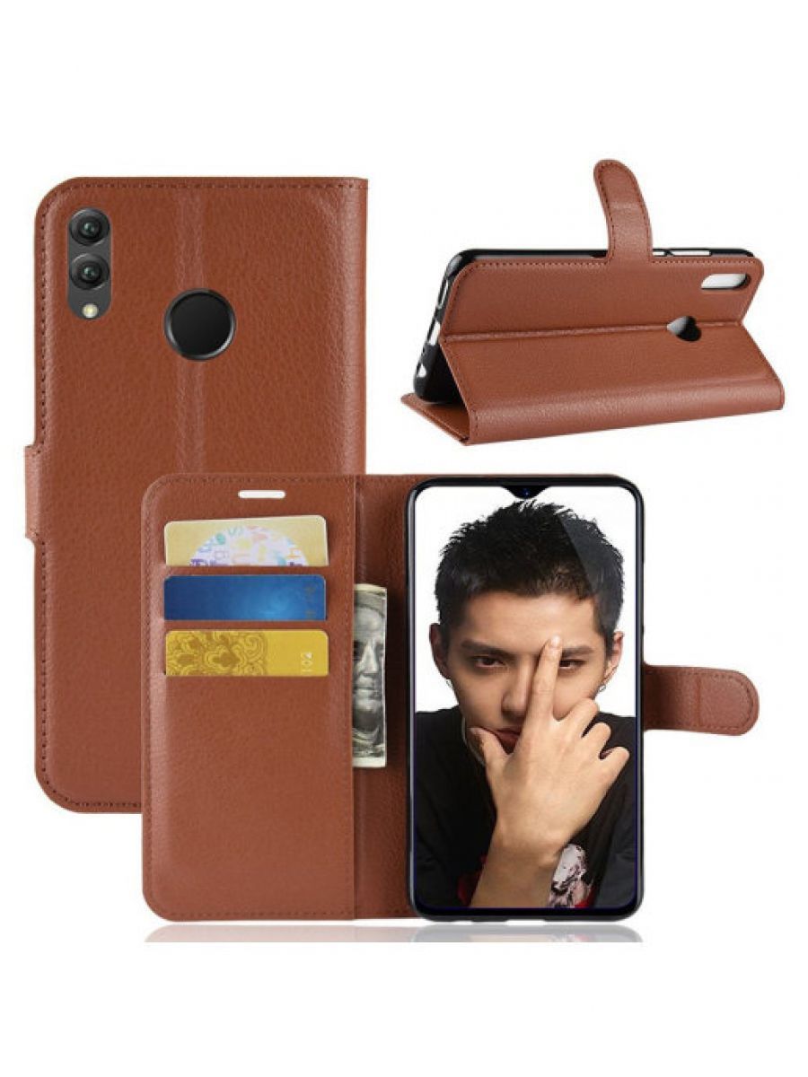 

Brodef Wallet Чехол книжка кошелек для Honor 8X красный