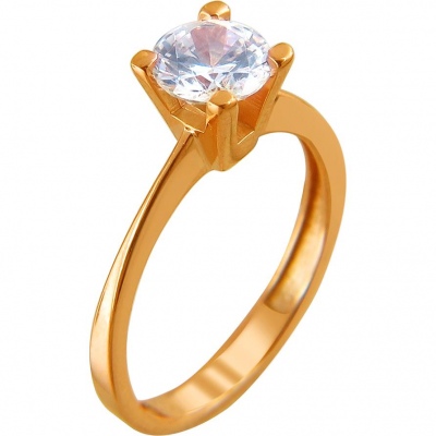 

Кольцо из серебра с фианитом р. 16 Эстет 01К1510757А, 01К1510757А