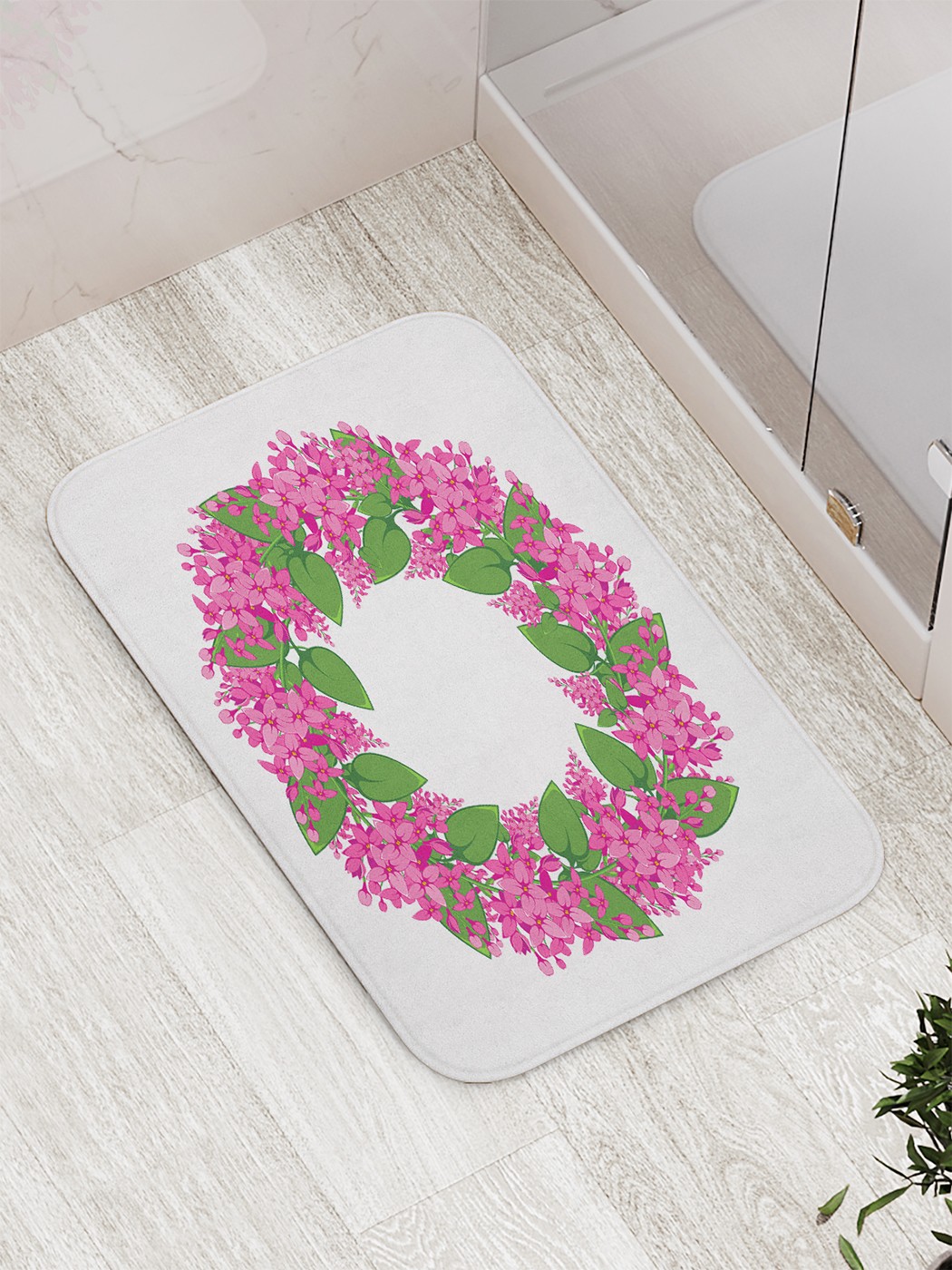 

bath_62738 Коврик противоскользящий для ванной, сауны, бассейна, 77х52 см