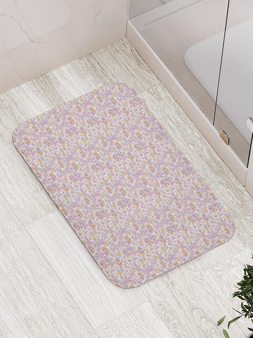 

bath_62736 Коврик противоскользящий для ванной, сауны, бассейна, 77х52 см