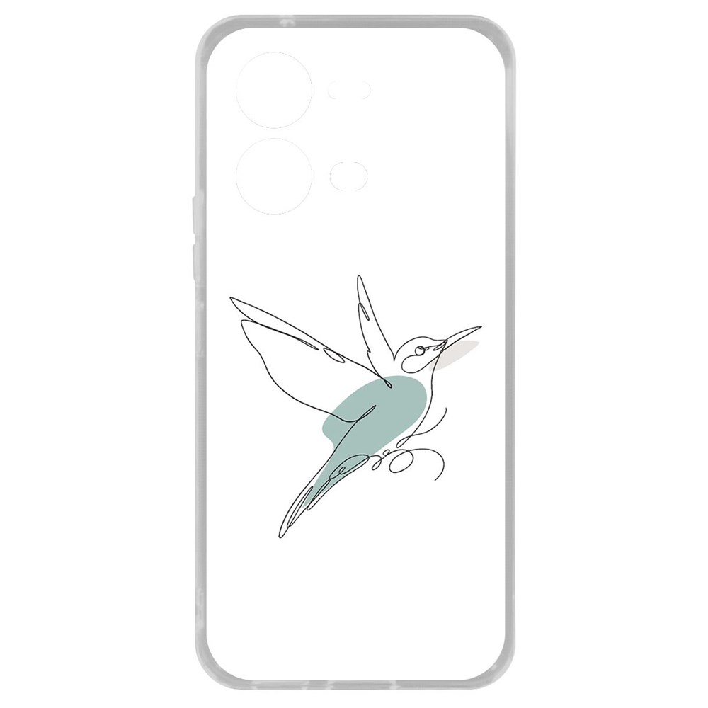 

Чехол Легкость для Vivo V25, Прозрачный
