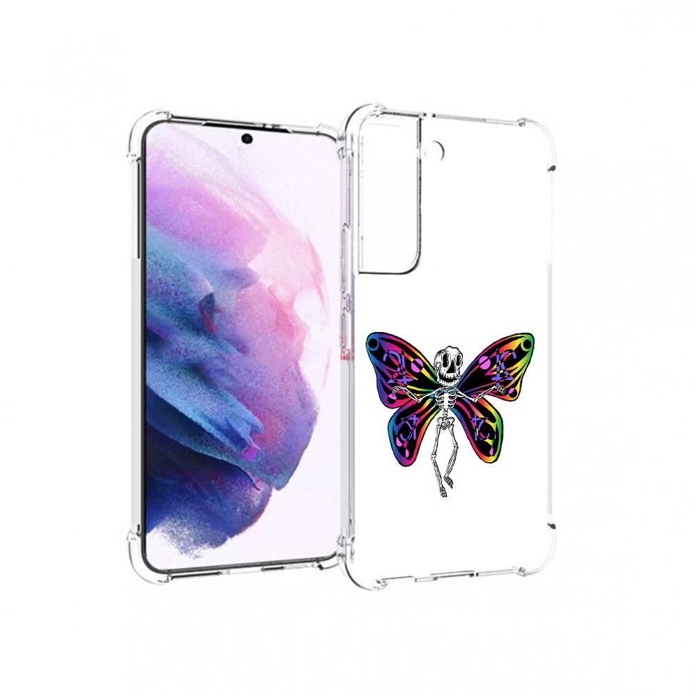 

Чехол MyPads Tocco для Samsung Galaxy S22 эффект бабочки (PT194926.508.701), Прозрачный, Tocco