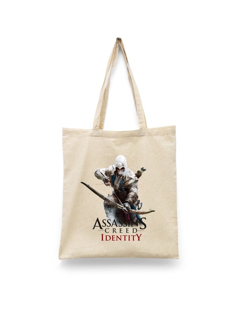

Шоппер унисекс Каждому Своё Assassin's Creed/Ассассин GMASA6, белый, Assassin's Creed/Ассассин GMASA6