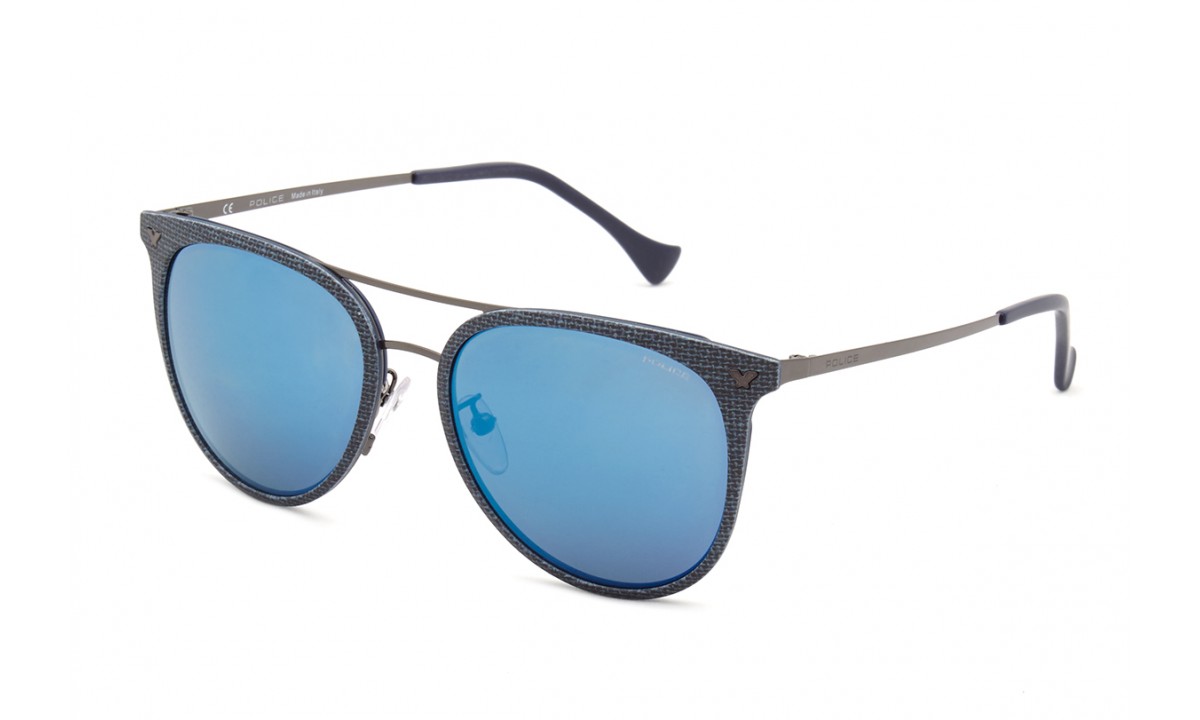 Солнцезащитные очки мужские Police 153 AG2X S1 голубой