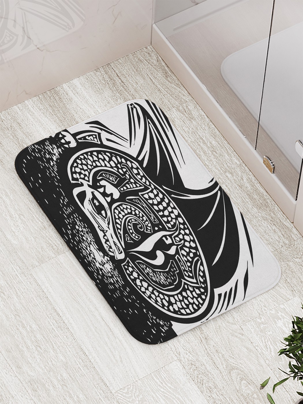 

bath_62702 Коврик противоскользящий для ванной, сауны, бассейна, 77х52 см