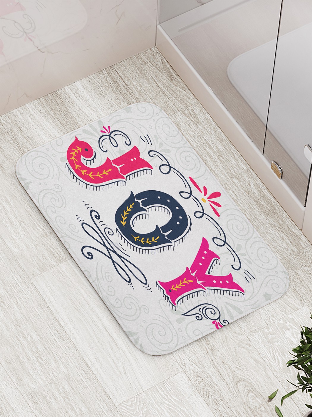 

bath_62621 Коврик противоскользящий для ванной, сауны, бассейна, 77х52 см