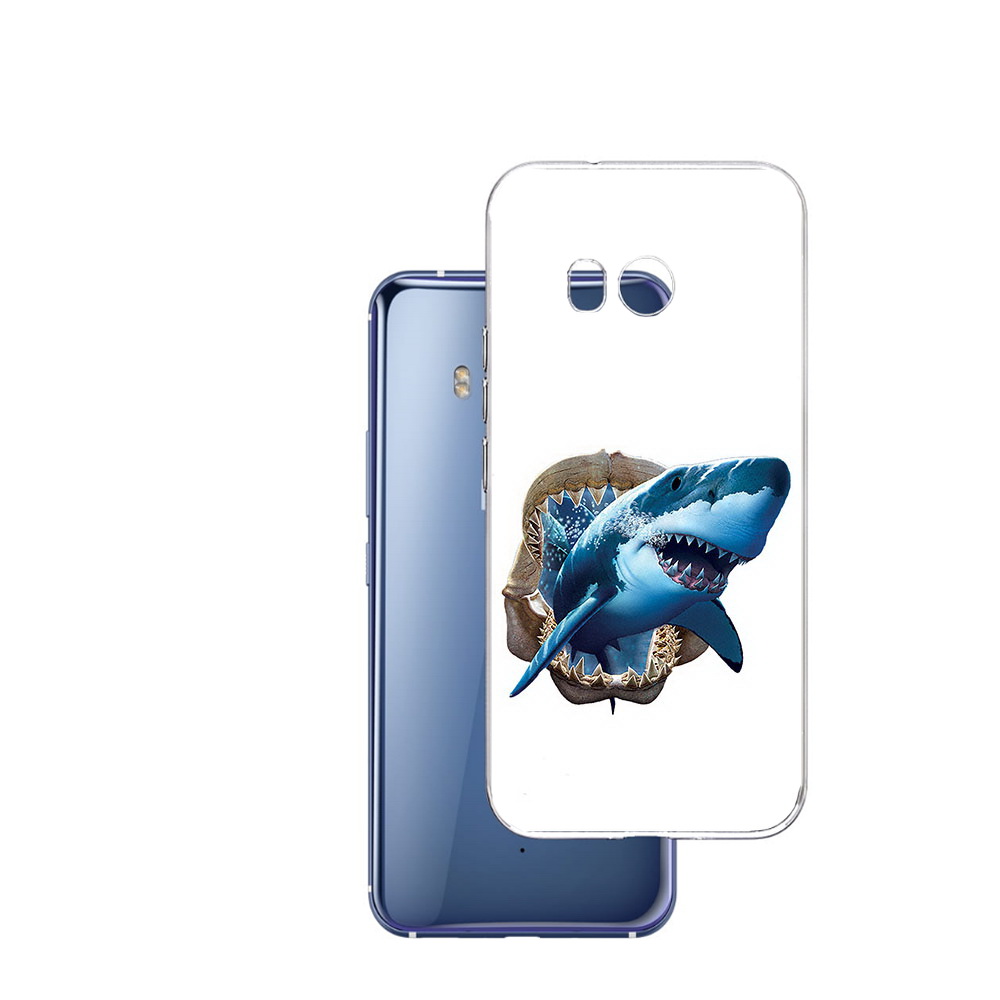 

Чехол MyPads Tocco для HTC U11 челюсти, Прозрачный, Tocco