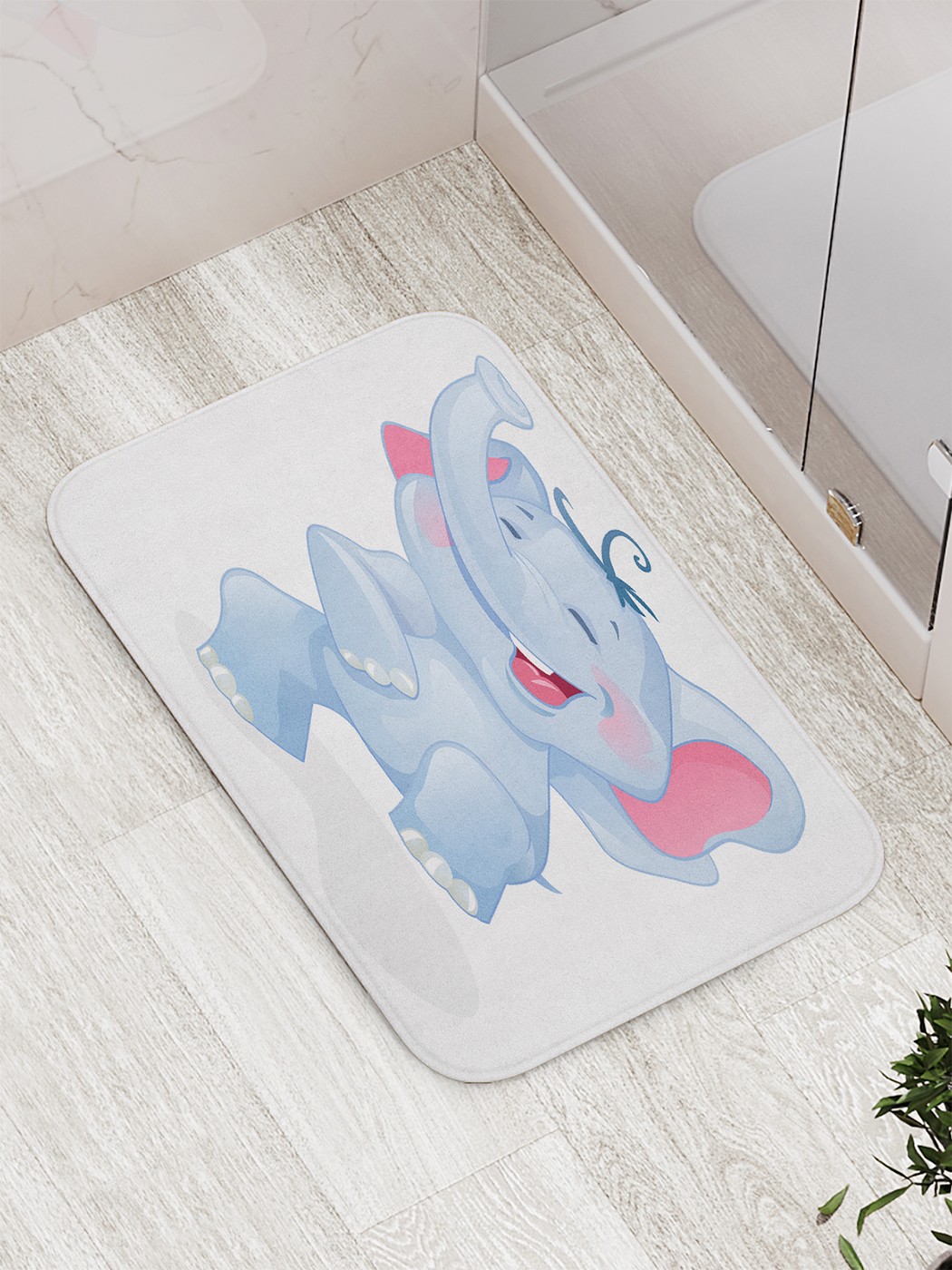 

bath_62612 Коврик противоскользящий для ванной, сауны, бассейна, 77х52 см