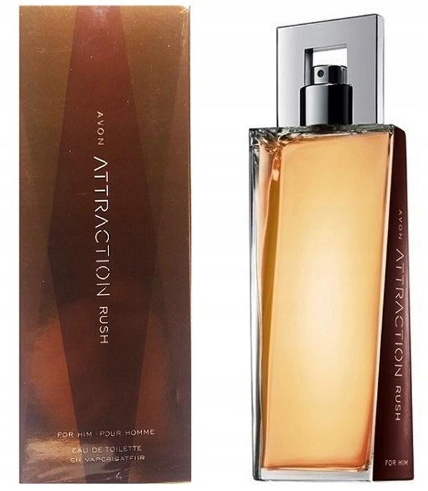 

Туалетная вода для мужчин AVON Attraction Rush for him 75 мл, Attraction Rush for him