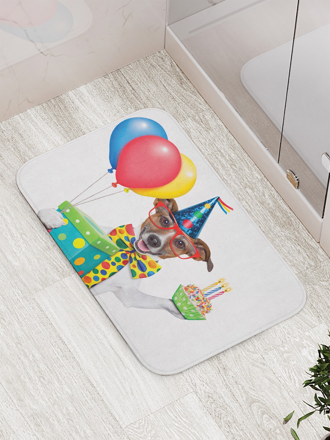 

bath_62607 Коврик противоскользящий для ванной, сауны, бассейна, 77х52 см