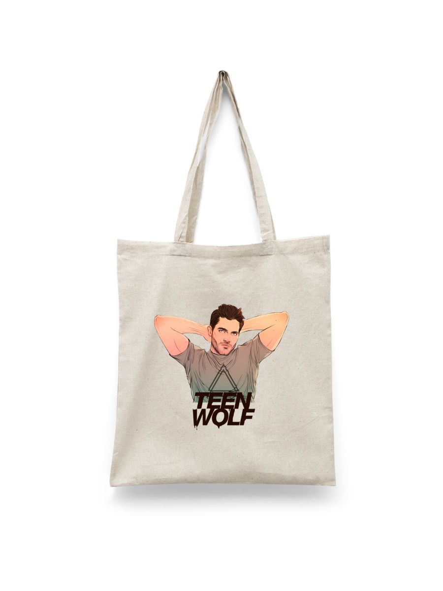 

Шоппер унисекс Каждому Своё Волчонок/Teen Wolf/Сериал SRVL15, белый, Волчонок/Teen Wolf/Сериал SRVL15