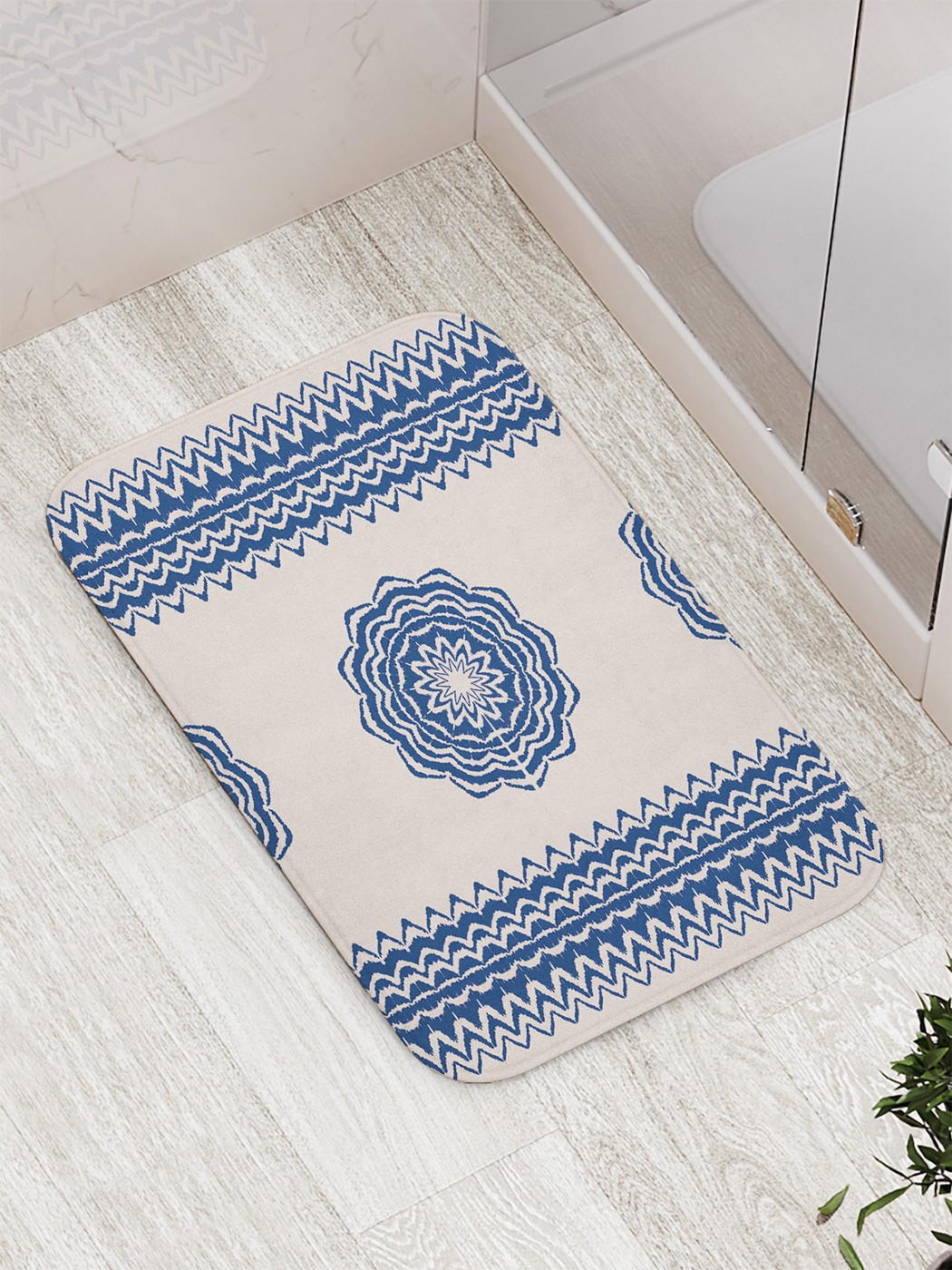 

bath_62563 Коврик противоскользящий для ванной, сауны, бассейна, 77х52 см