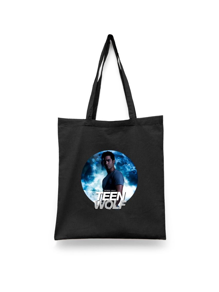 

Шоппер унисекс Каждому Своё Волчонок/Teen Wolf/Сериал SRVL7, черный, Волчонок/Teen Wolf/Сериал SRVL7