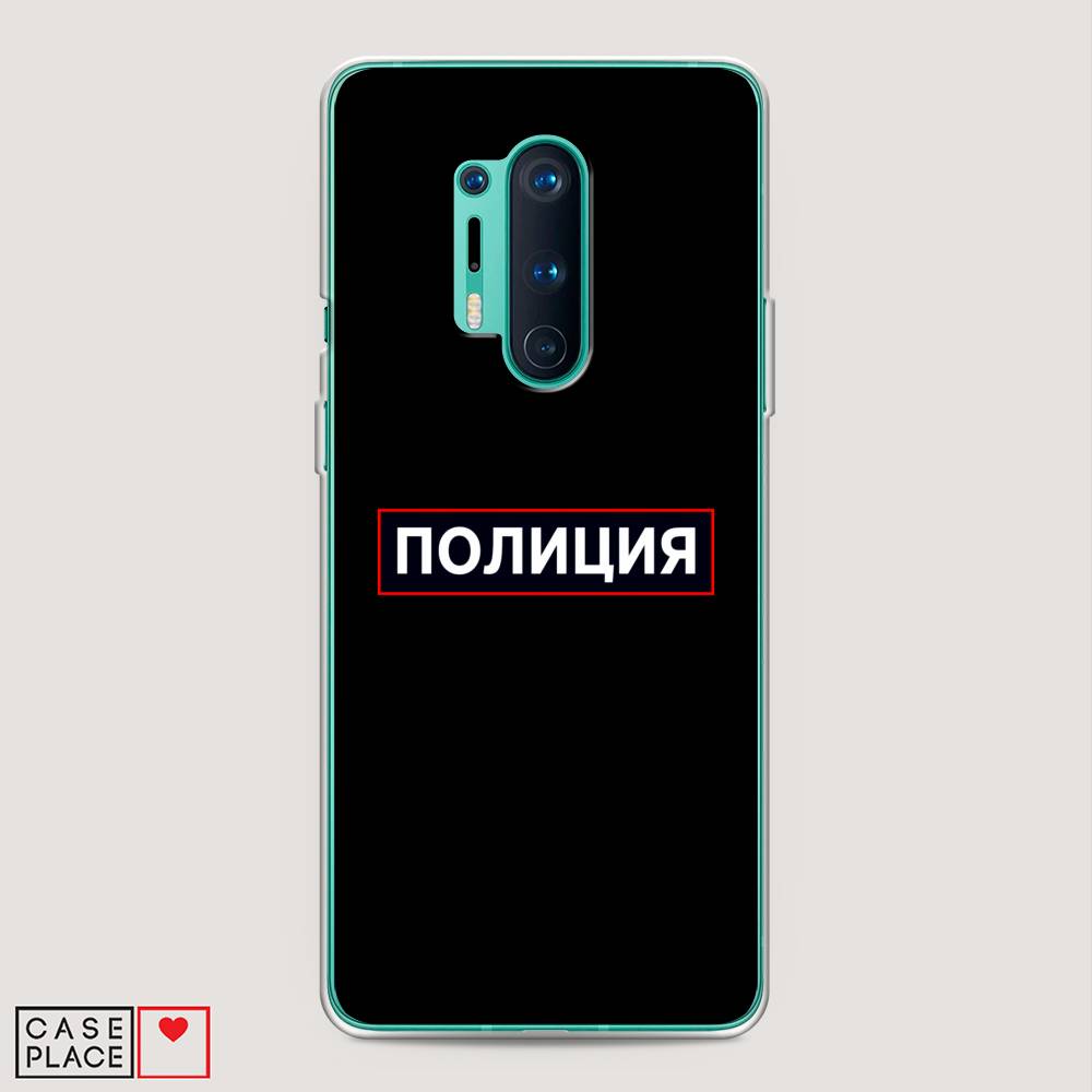 фото Чехол awog "police logo" для oneplus 8 pro