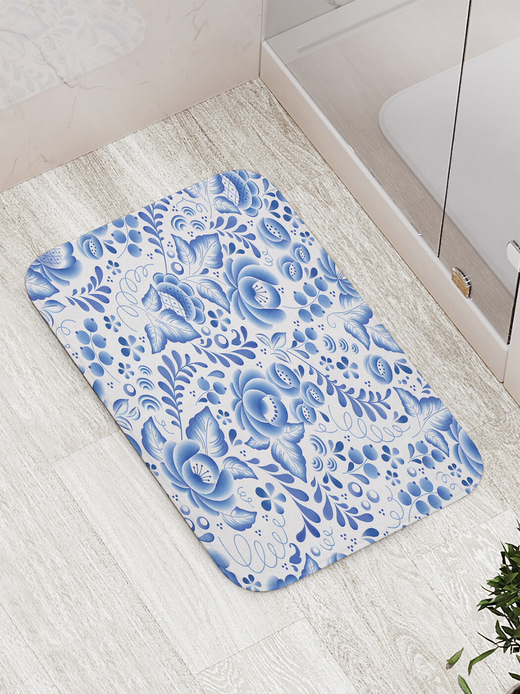 

bath_62522 Коврик противоскользящий для ванной, сауны, бассейна, 77х52 см