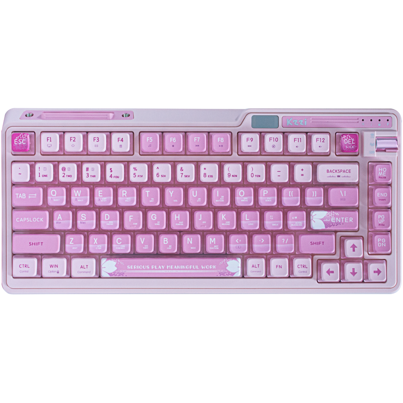 Клавиатура Kzzi K75 PRO Sakura Pink